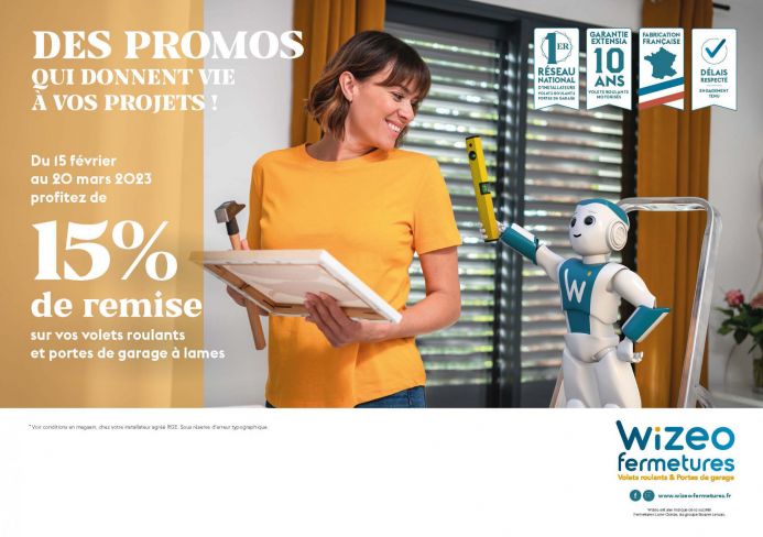 Volets Roulants Motorisés réseau Wizeo
